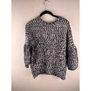 Anthropologie MOTH‎ Oversized Chunky Knit Sweater Textured Balloon Sleeve XS